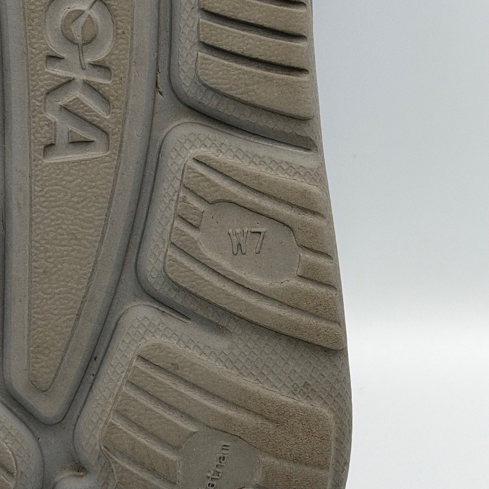Hoka Ora Recovery Slide 3 Womens Size 7 Taupe Grey Slip On Comfort Sandals - Picture 6 of 7